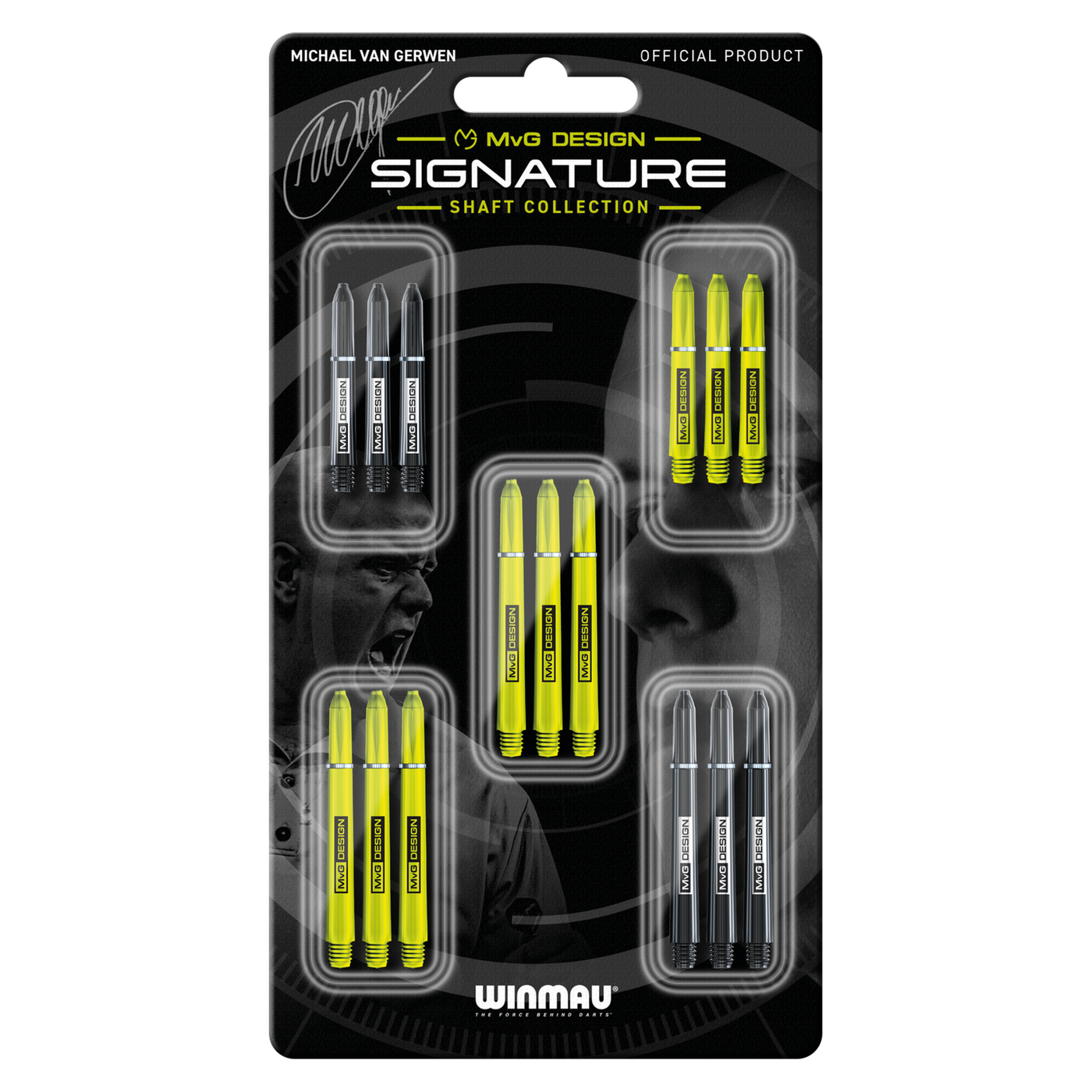 Winmau Michael van Gerwen Signature Collection Darts Shafts