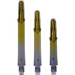 L-Style L- Gradient N9 Locked Straight Black & Yellow Darts Shafts