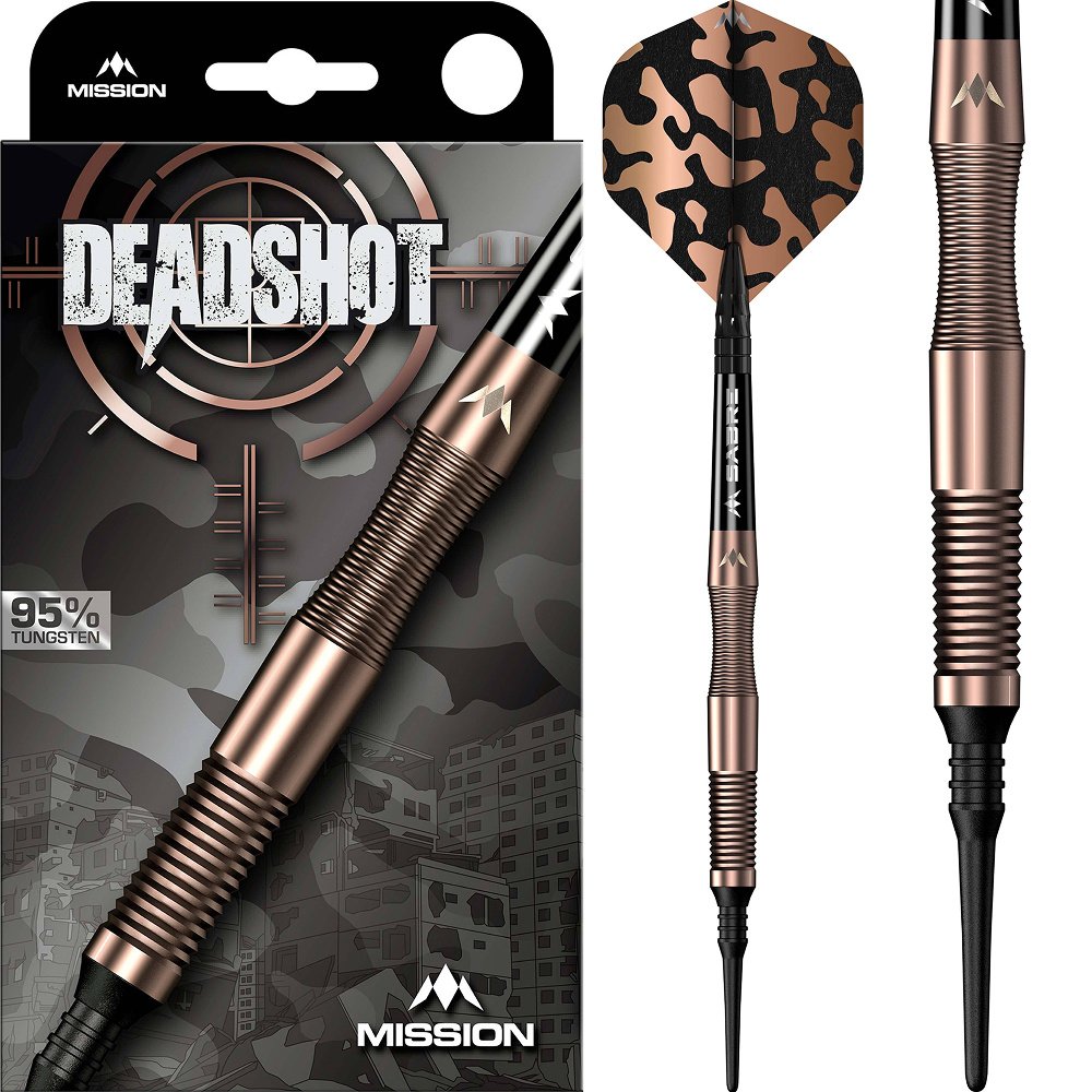 Mission Dead Shot 95% Soft Tip Darts