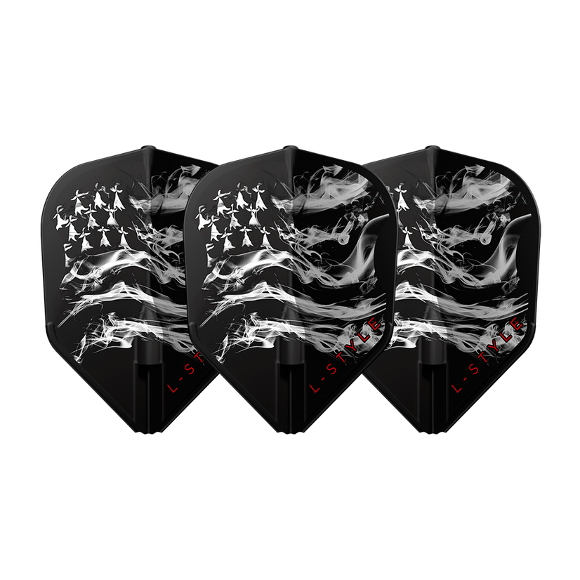 L-Style EZ L3 Thibaut Tricole Black V2 Darts Flights