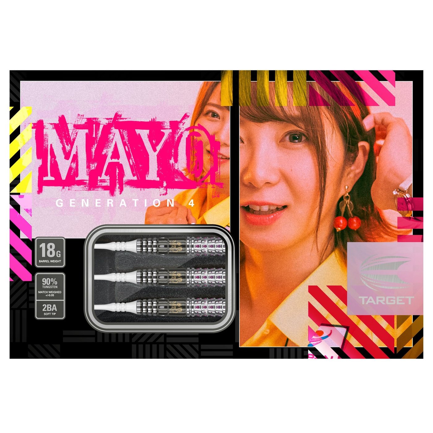 Target Japan Mayuko Morito Mayo G4 90% Soft Tip Darts