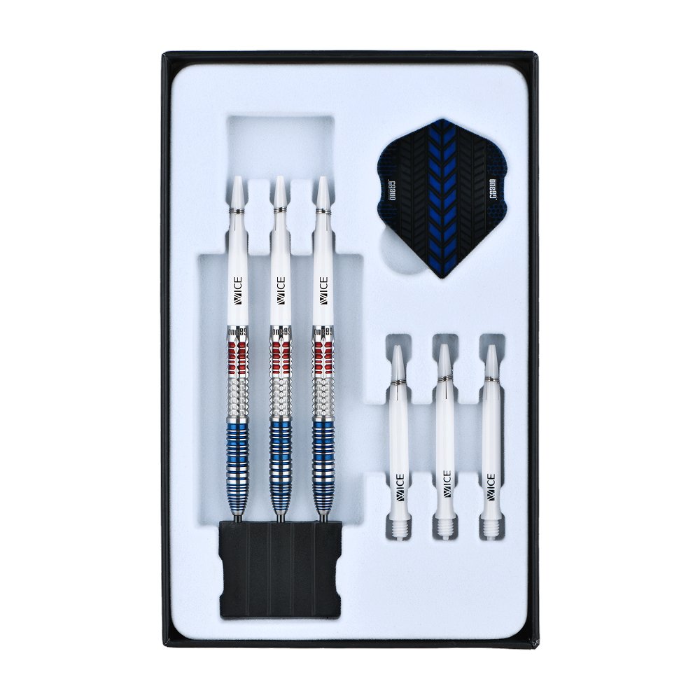 激レア！鏡面加工PURE DARTS NEMESIS PDN-1セッティング！ ONE80 Kevin Chatte 90% - Steel Tip Darts - Dartshopper.com
