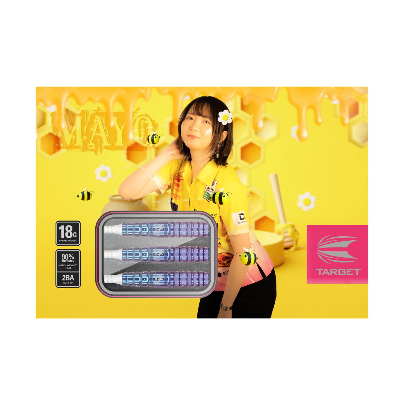 Target Japan Mayuko Morito G5 Max 90% Soft Tip Darts