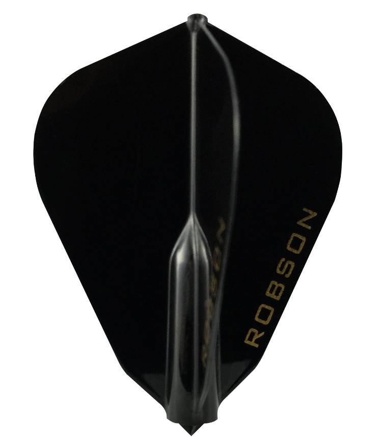 Bull's Robson Plus Flight FSH - Black - Dart Flights