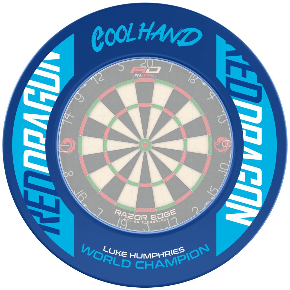 Red Dragon Luke Humphries World Champion Dartboard Surround