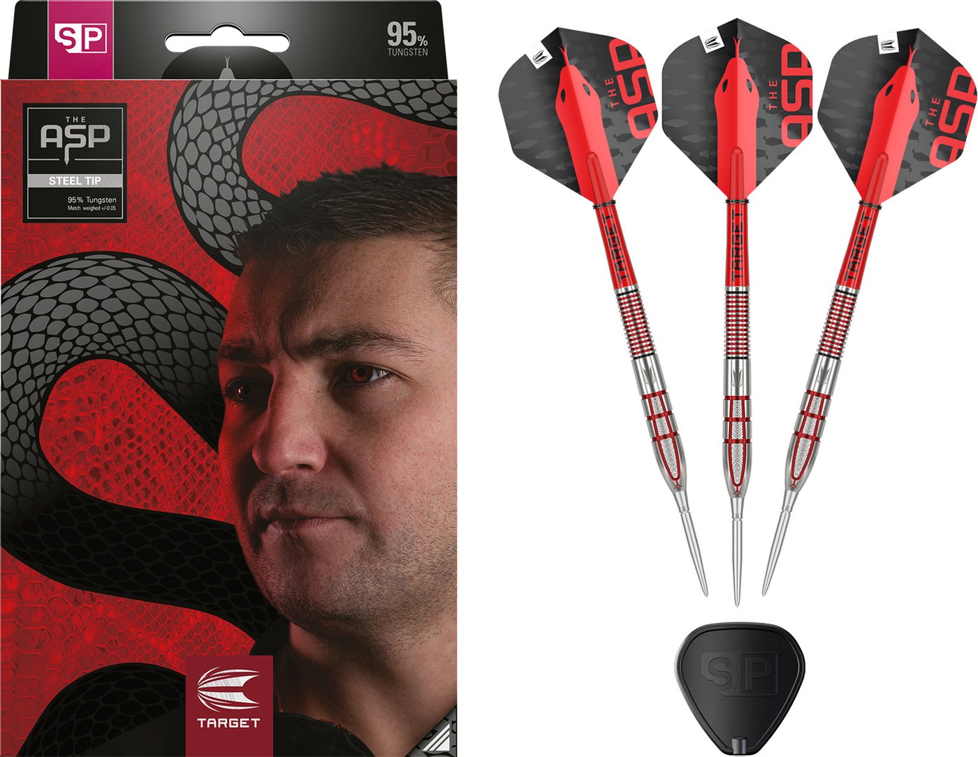 [Tweedekans] Target Nathan Aspinall G2 Swiss Point 95% 26 Gram