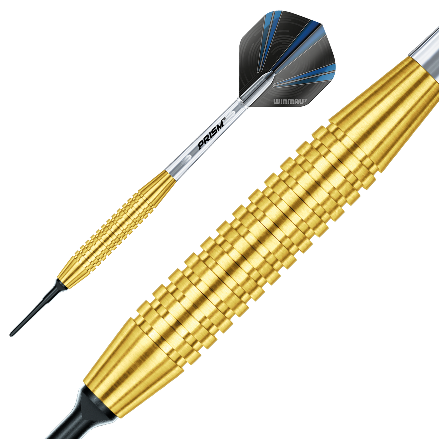 Winmau Neutron 2 Brass Soft Tip Darts - Dartshopper.com