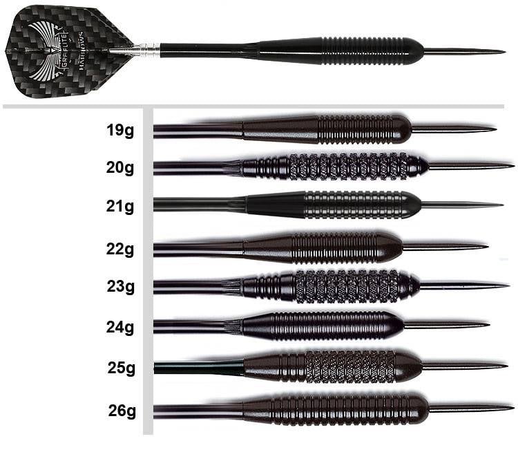 Harrows Black Arrow - Dartpfeile