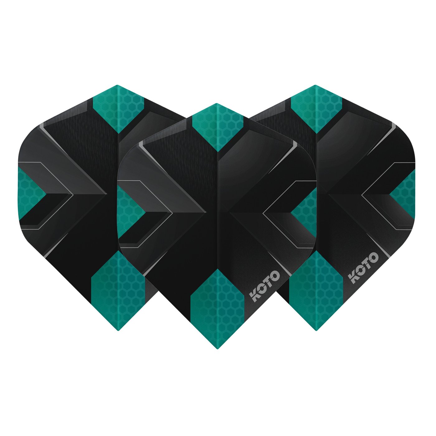 KOTO ZIZ-X NO2 Green Darts Flights