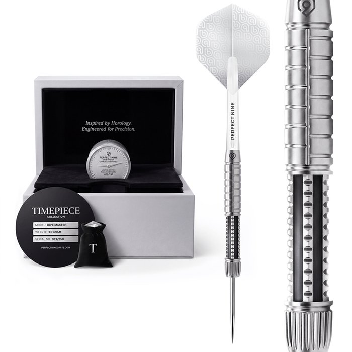 Perfect Nine Timepiece Dive Master 90% Steel Tip Darts - Dartshopper