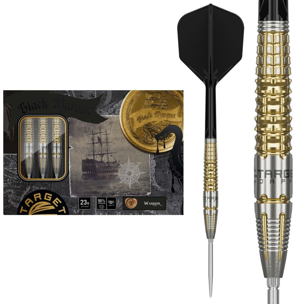 Target Japan Black Marque Warrior Swiss Point 90% Darts Target Japan Black Marque Warrior Swiss Point 90% Darts