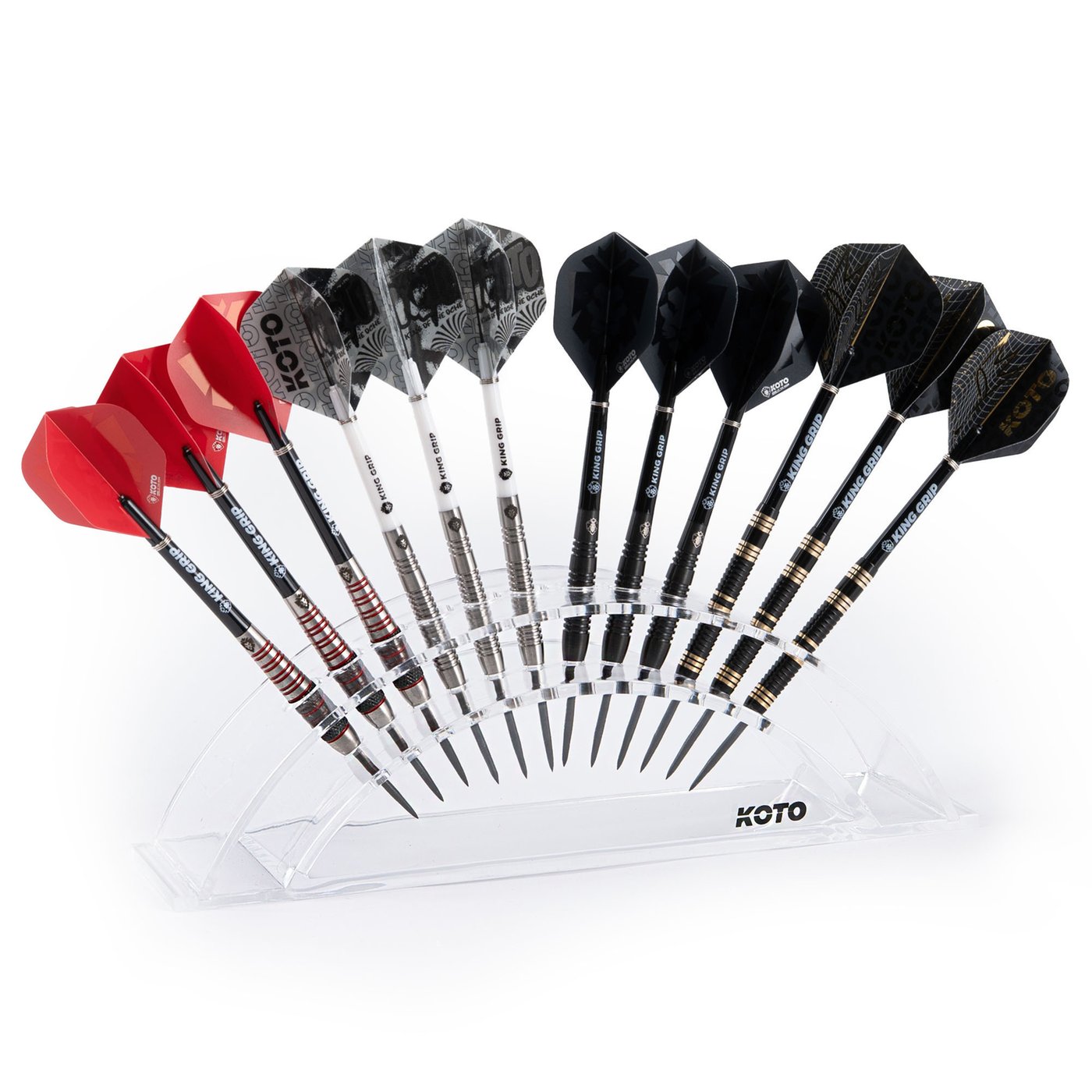 KOTO Acrylic 12 Dart Display – Dart Holder