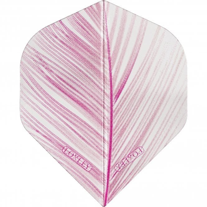 Loxley Feather Transparent Pink NO2 - Dart Flights