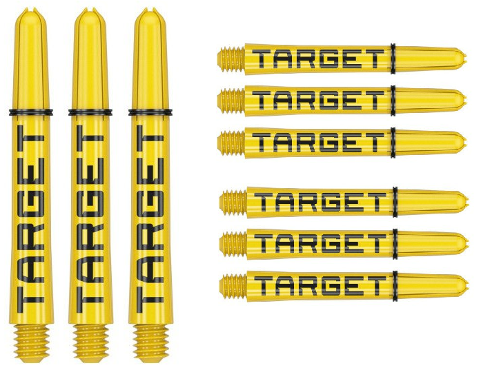 Cañas Target Pro Grip Tag 3 Set Yellow Black