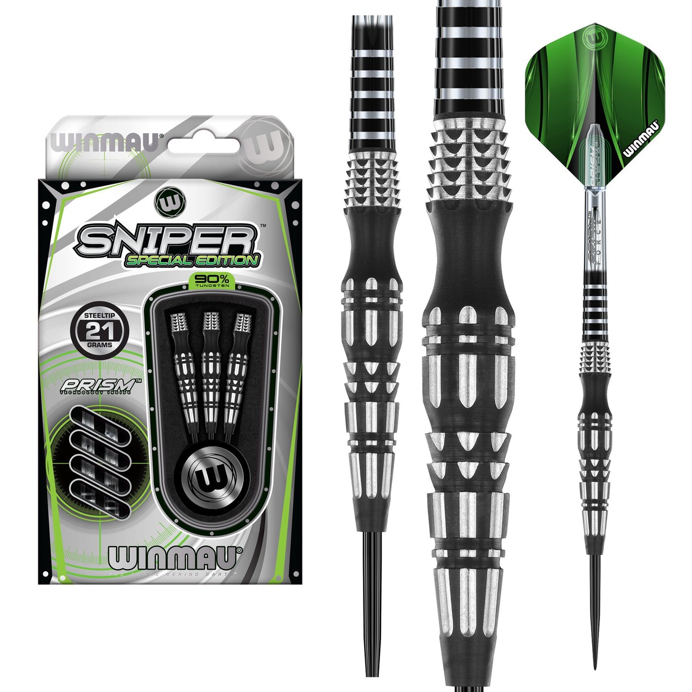 [Tweedekans] Winmau Sniper S.E. V2 90%-21gram