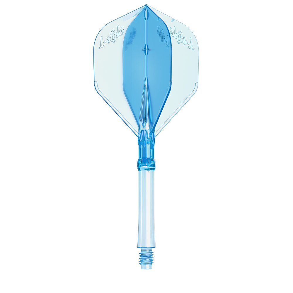 L-Style L-System L1 Clear Blue - Dart Flights - Dartshopper.com