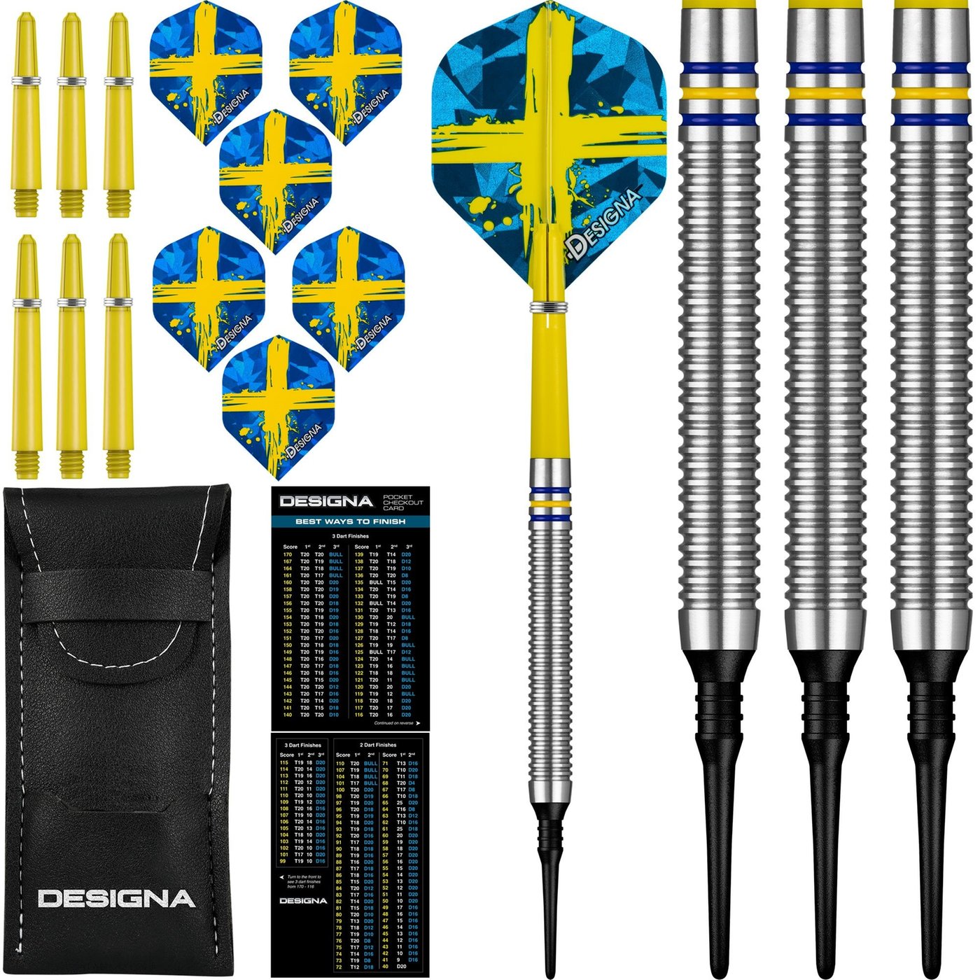 Patriot X Sweden 90% Soft Tip Darts