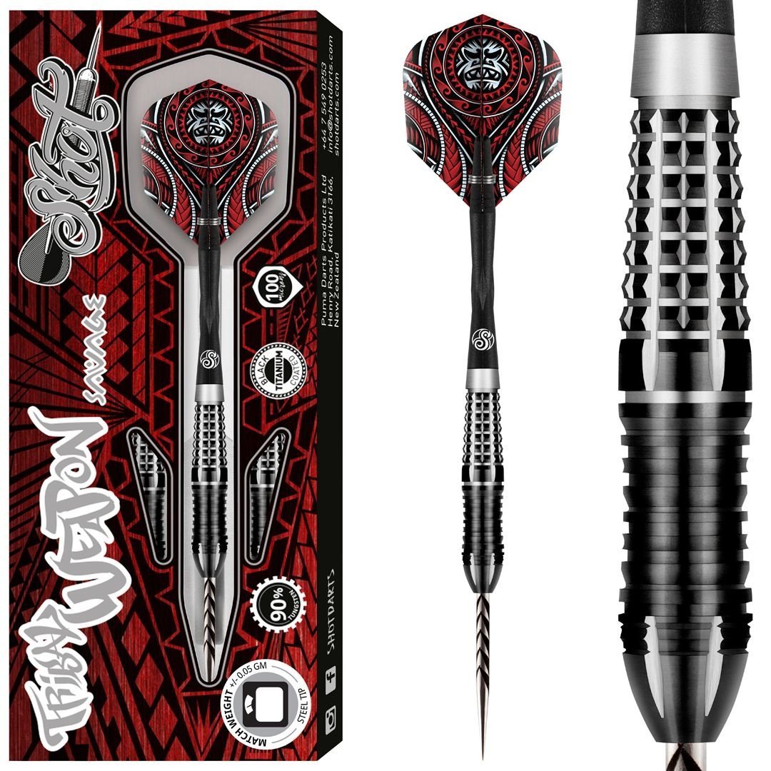 Shot Tribal Weapon Savage 90% Steel Tip Darts