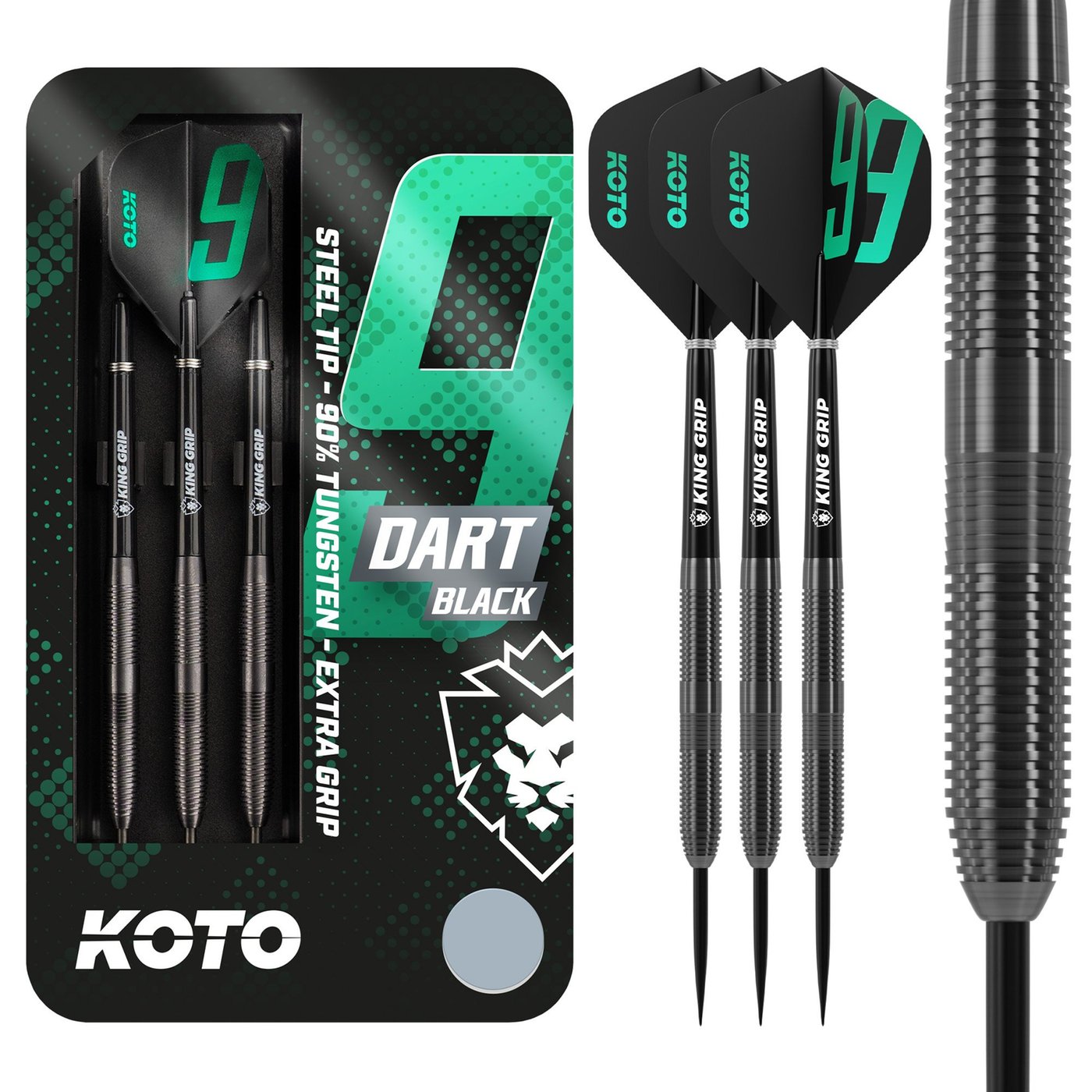KOTO 9-Dart Black 90% Darts