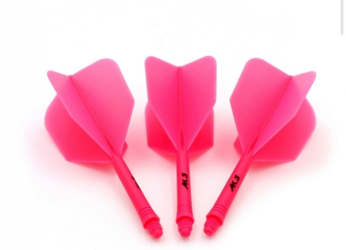 Cuesoul - Tero System AK5 Rost Big Wing - Pink - Dart Flights