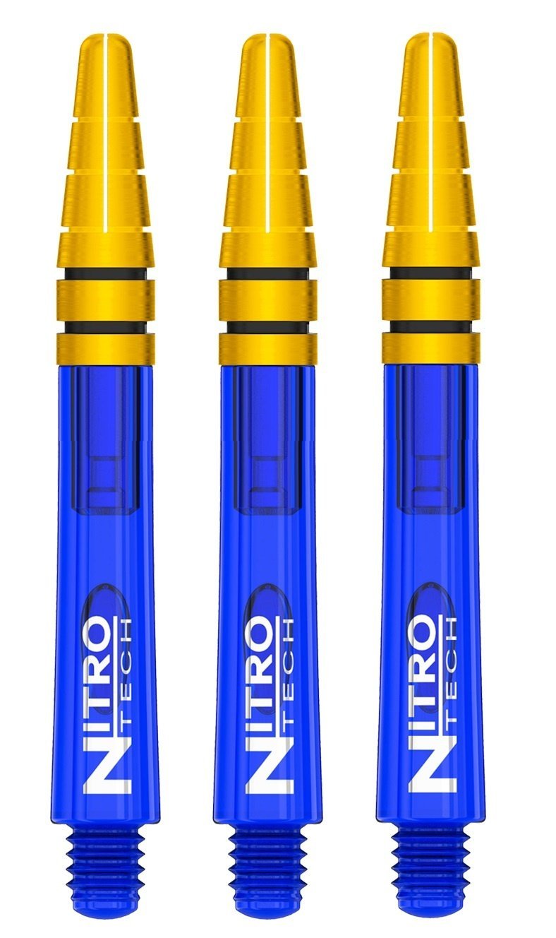 Red Dragon Nitrotech Blue/Gold Darts Shafts