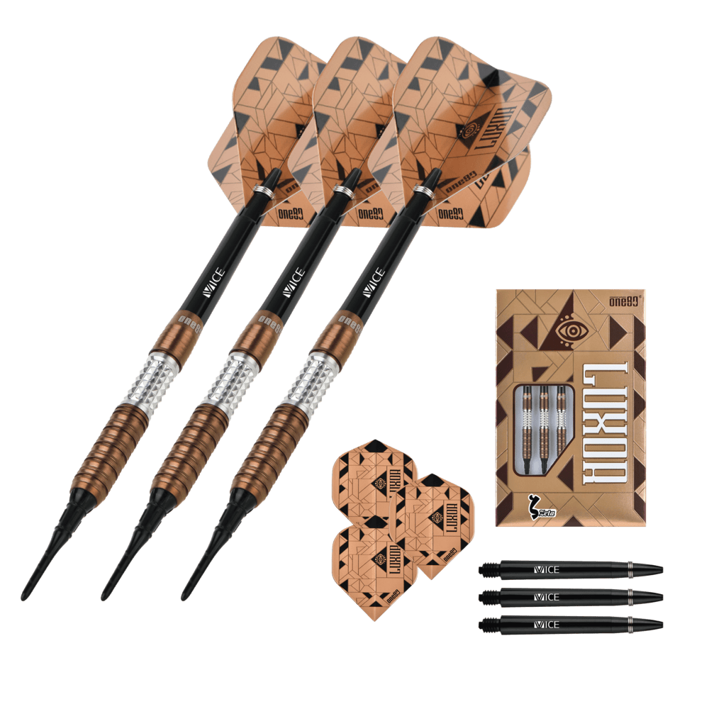 ONE80 Luxor Zeta 90% Soft Tip Darts