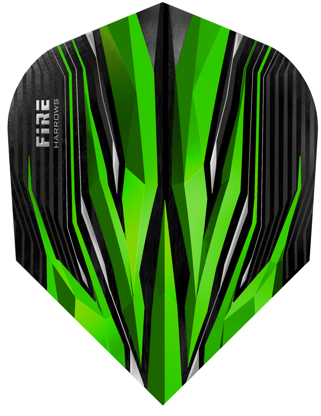 Harrows Fire Green - Dart Flights