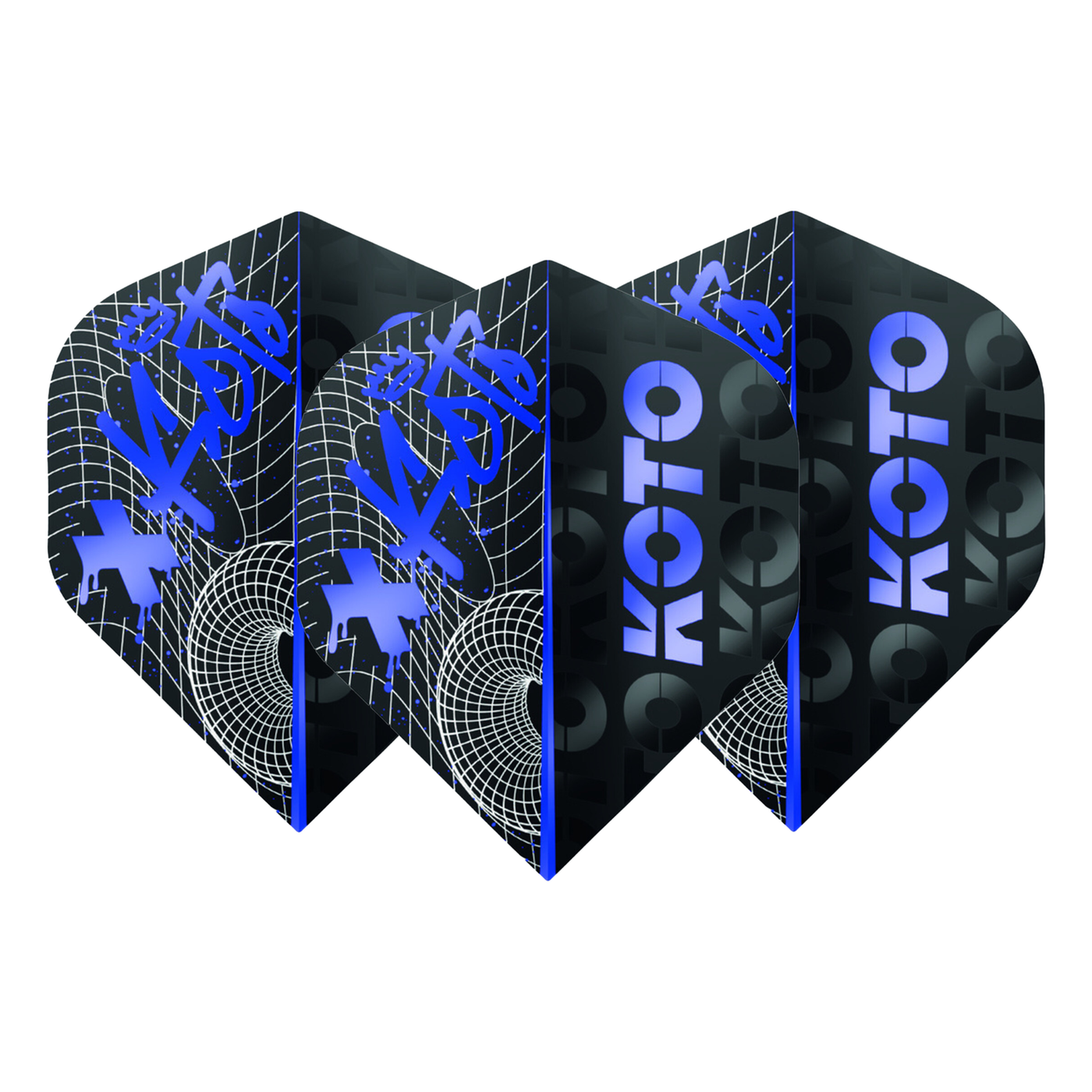 KOTO Rebel Blue NO2 Darts Flights