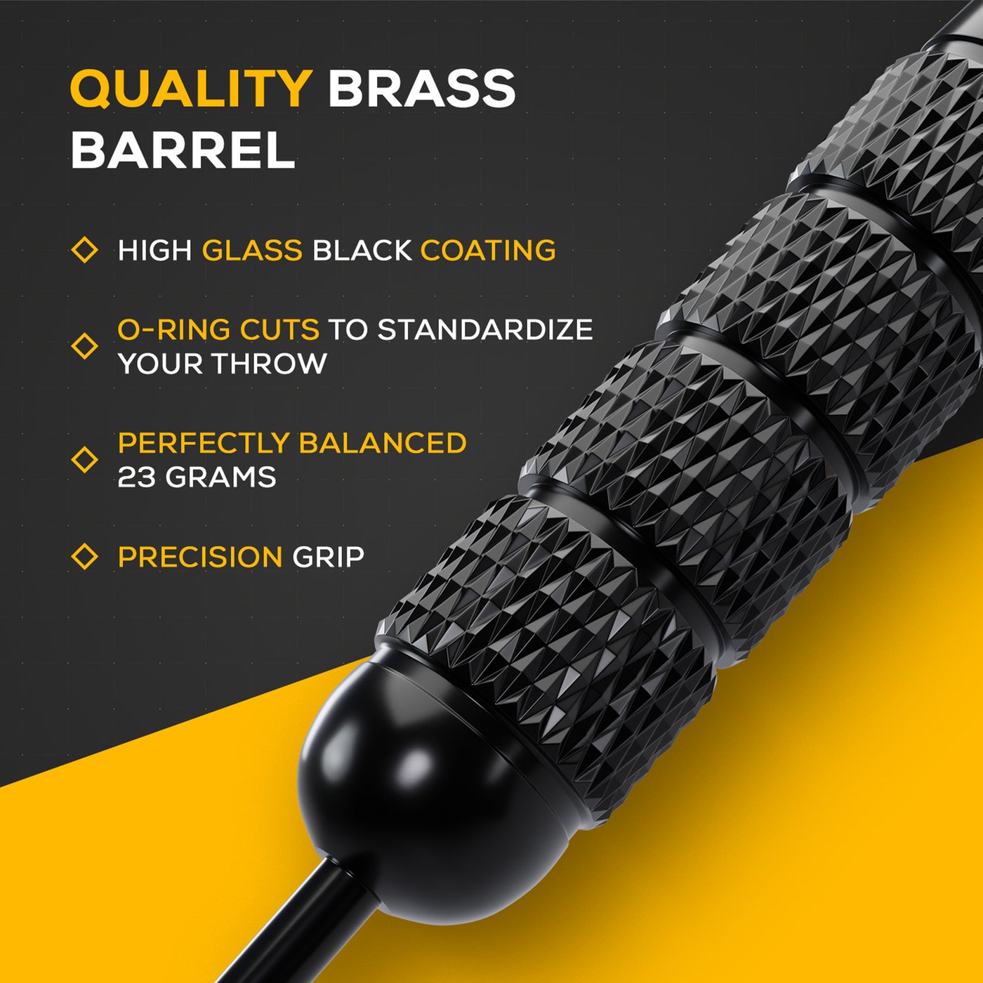 Lotki KOTO Brass Multiset - 12 Darts - 23Gram