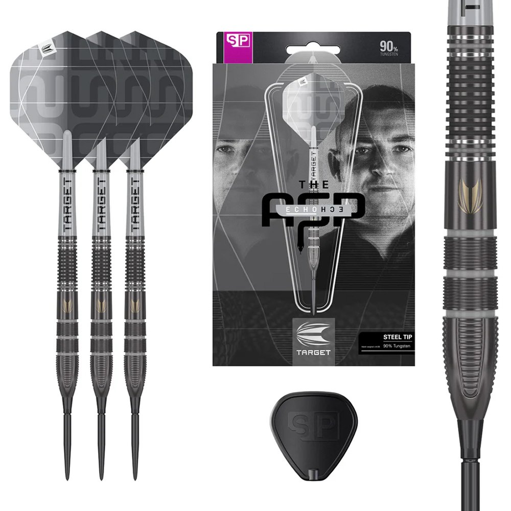 Target Nathan Aspinall x Echo Swiss Point 90% - Steel Tip Darts