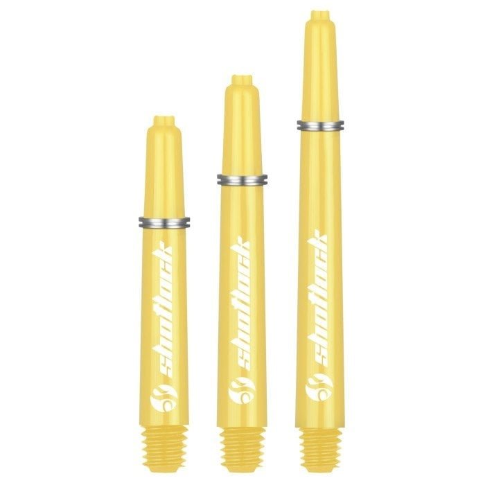 Shot Lock Yellow Darts Shafts