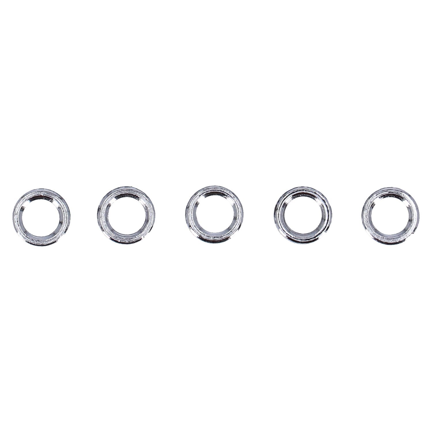 Chrome spacers, Silver