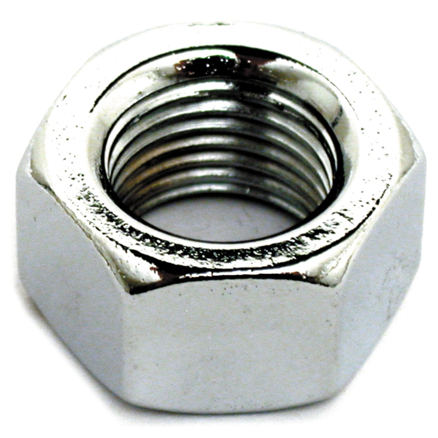 1/2-20 inch hex nut chr, Chrome