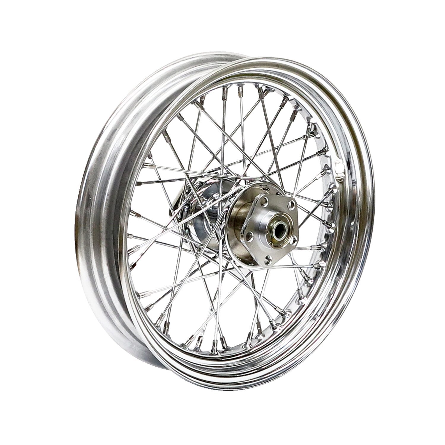 3.00 x 16 dual flange wheel 40 spokes