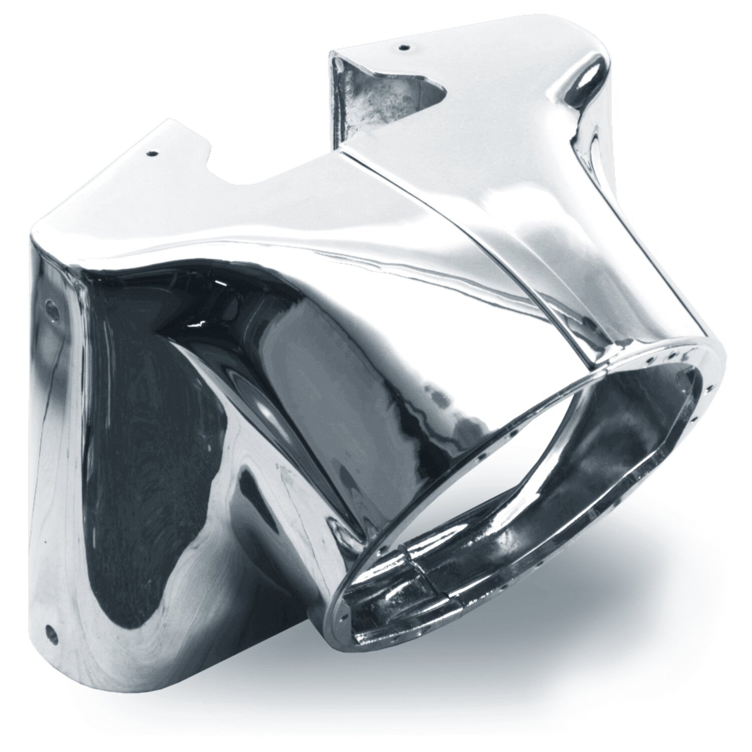 FL headlamp housing set, Chrome