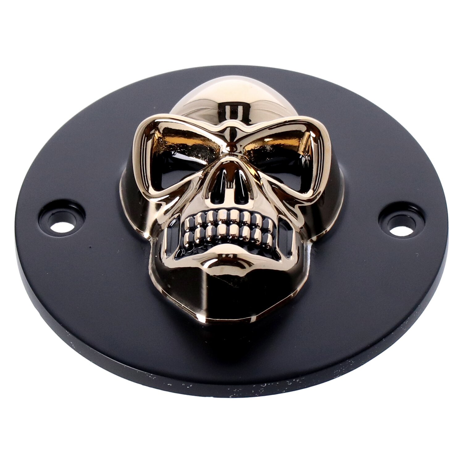 Skull point cover, Black, gold