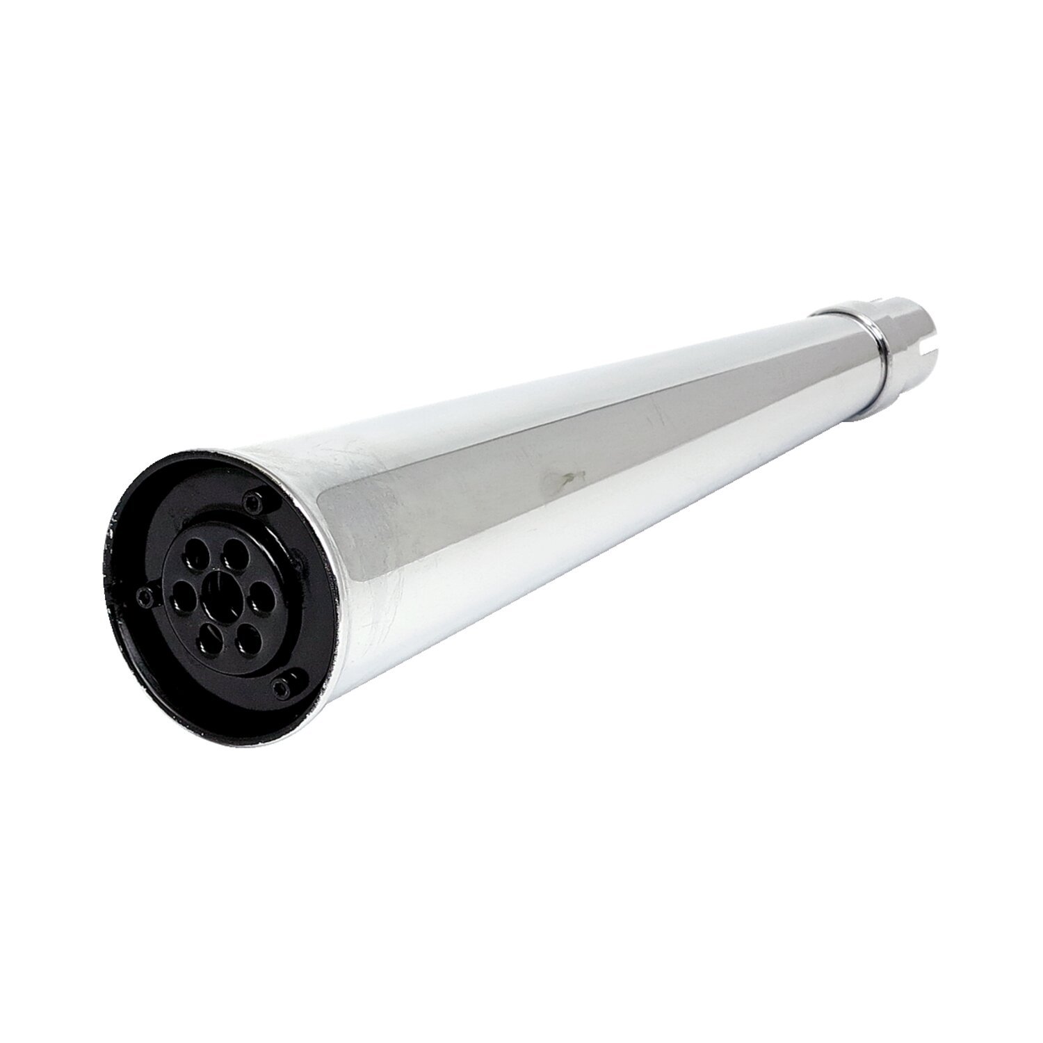 Sei megaphone universal muffler 21" long, Chrome