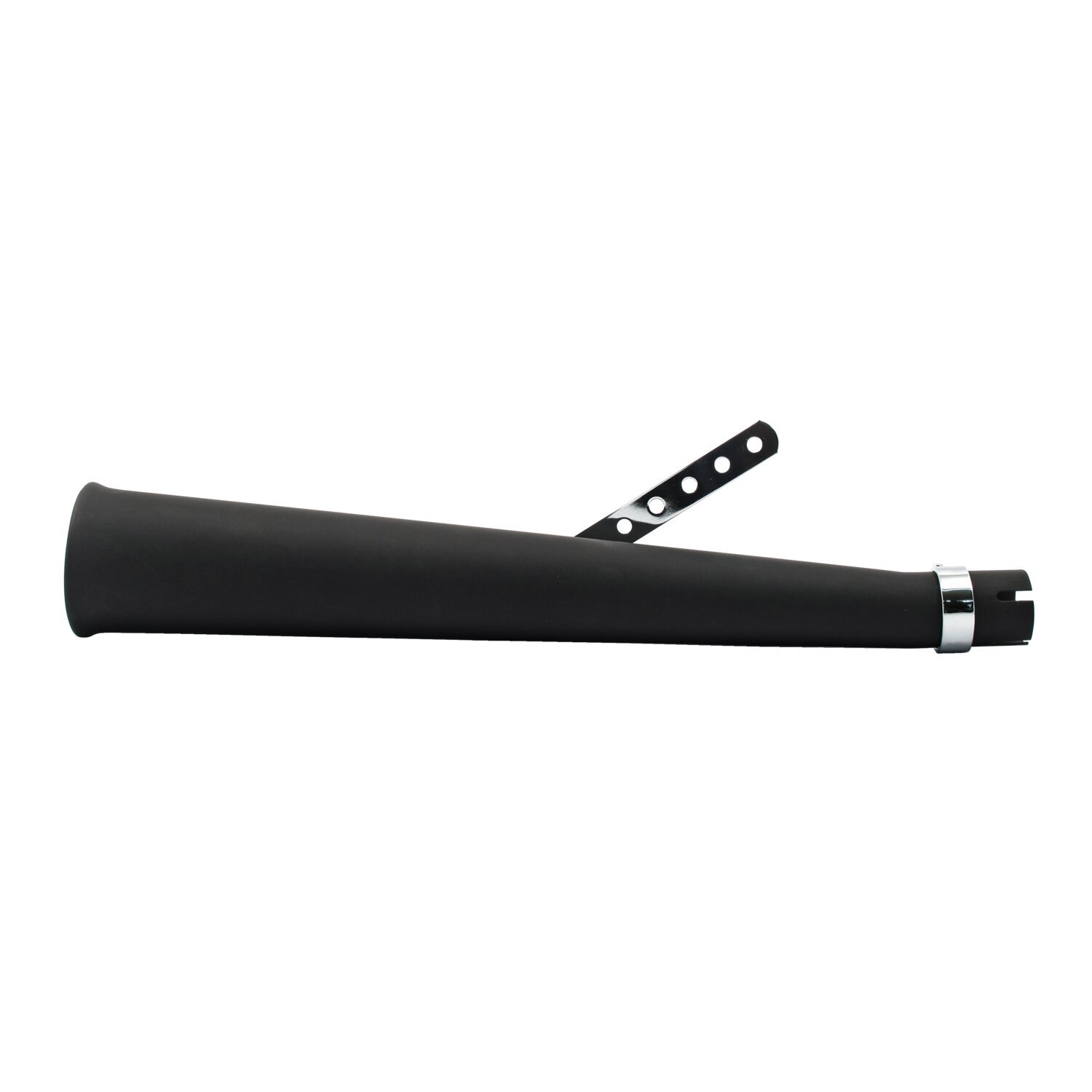 Sei megaphone upswept right universal muffler 24, Black