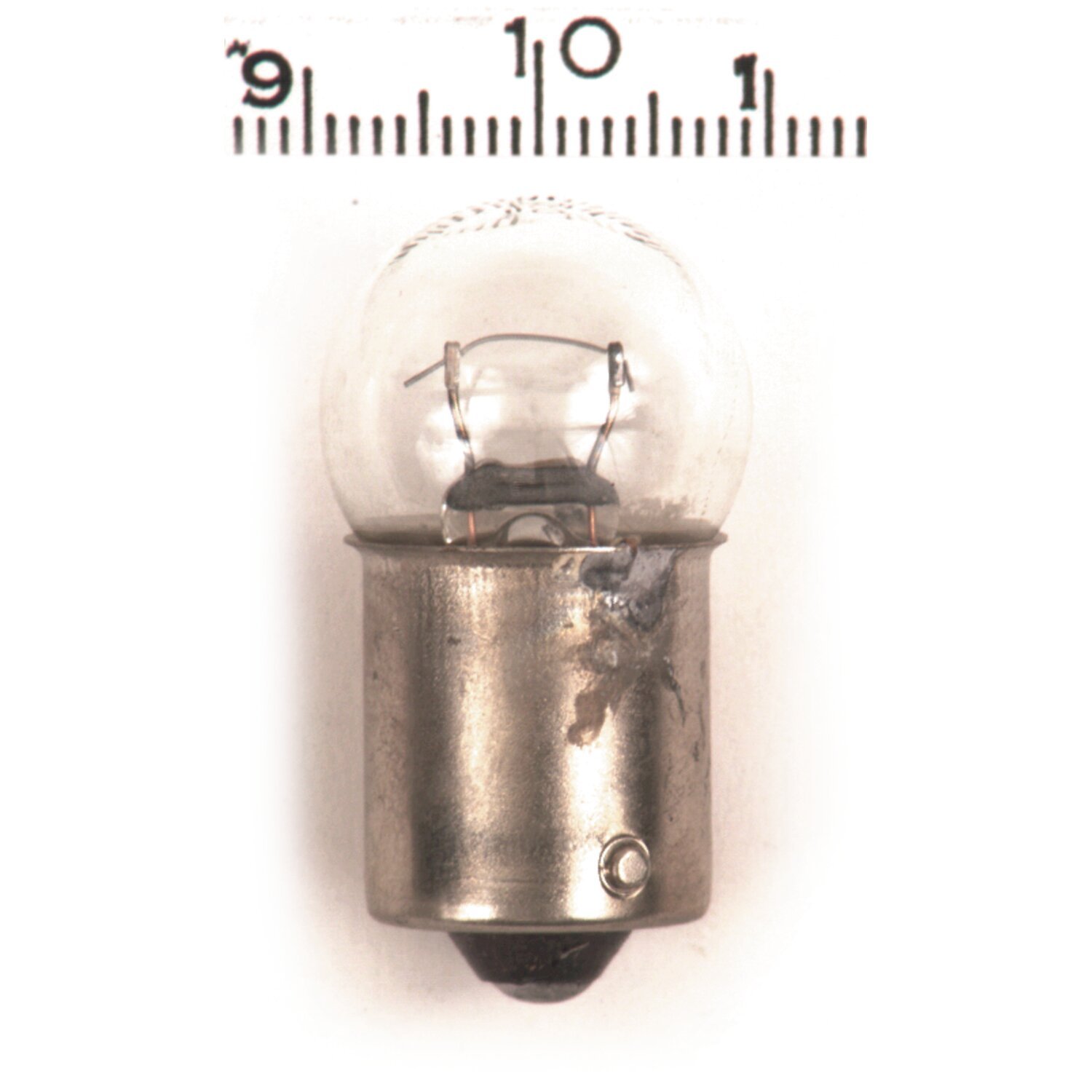 Light bulb bullet light. 12-volt 8w. Single filament. Clear