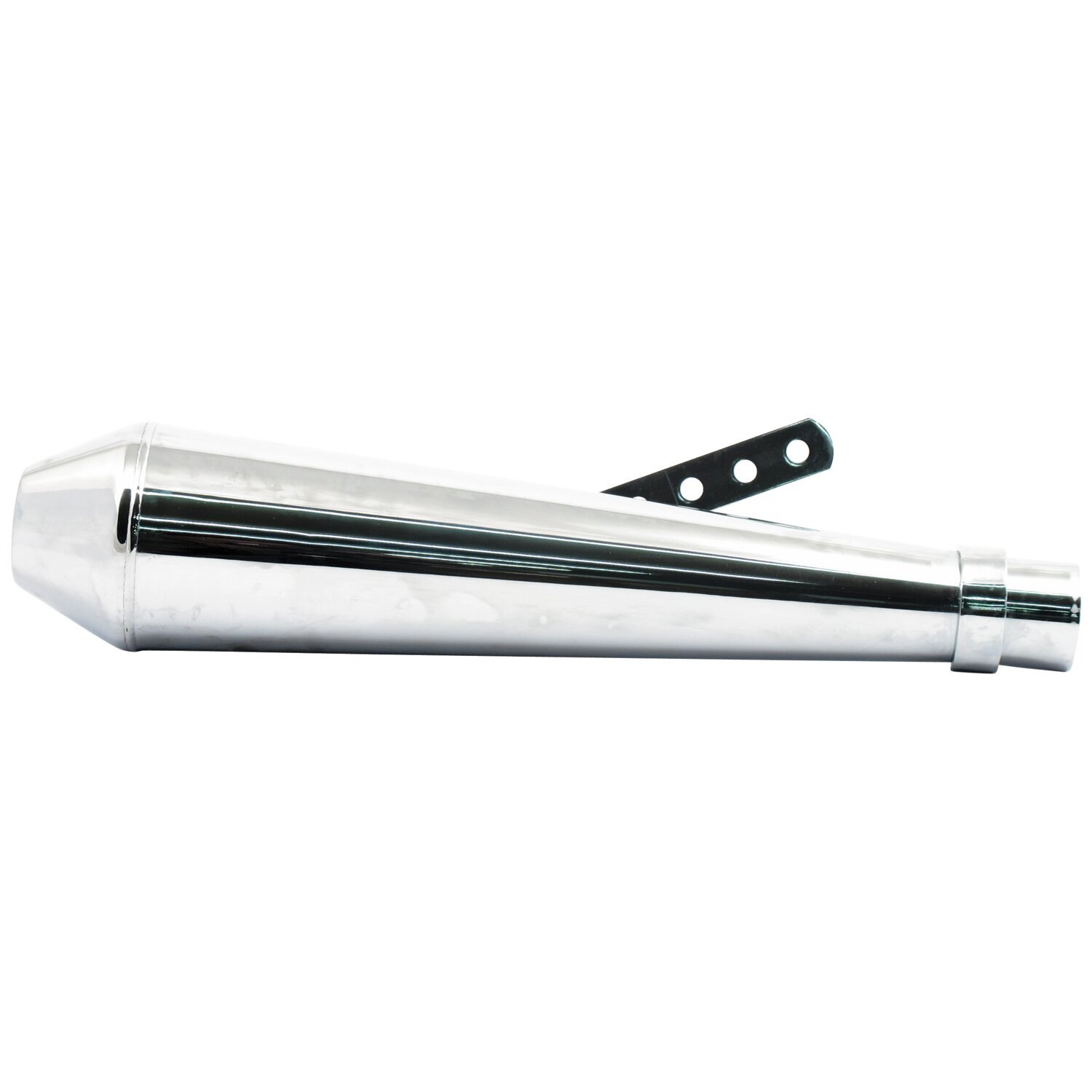 Megaton universal muffler 18" long, Chrome
