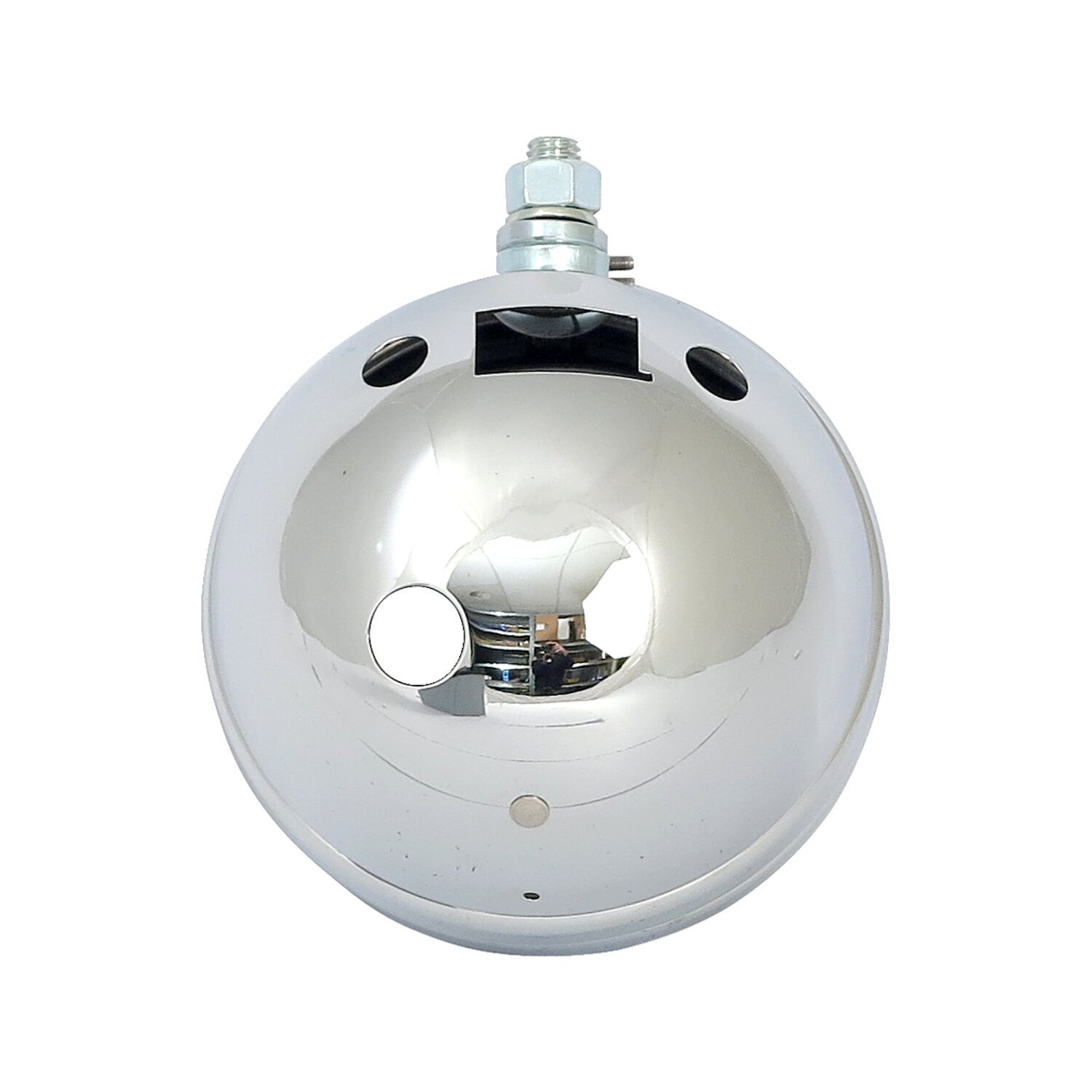 OEM style 5-3/4" FX, FXR, XL headlamp shell only, Chrome