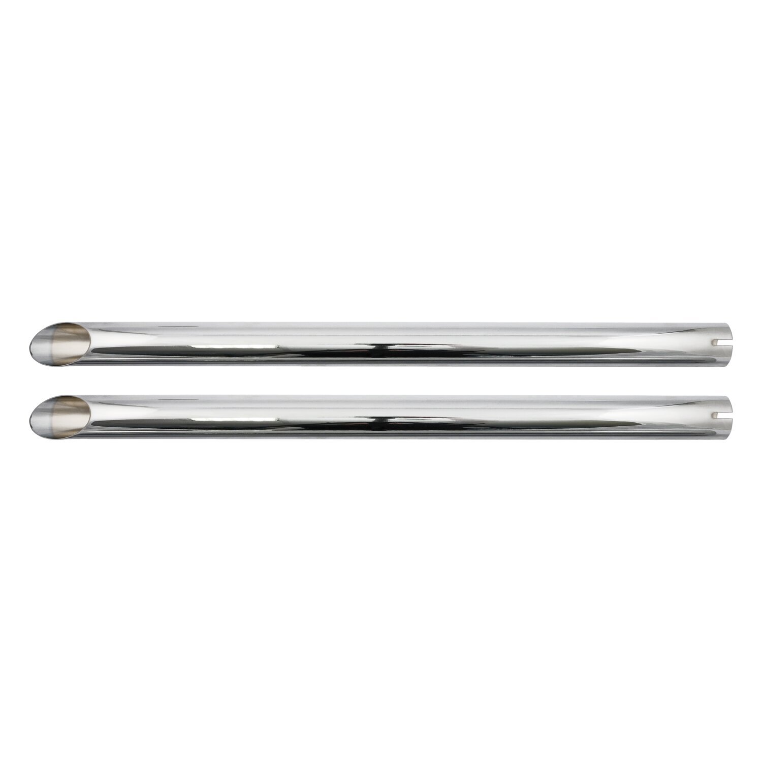 Universal head pipe extension set 30" long, Chrome