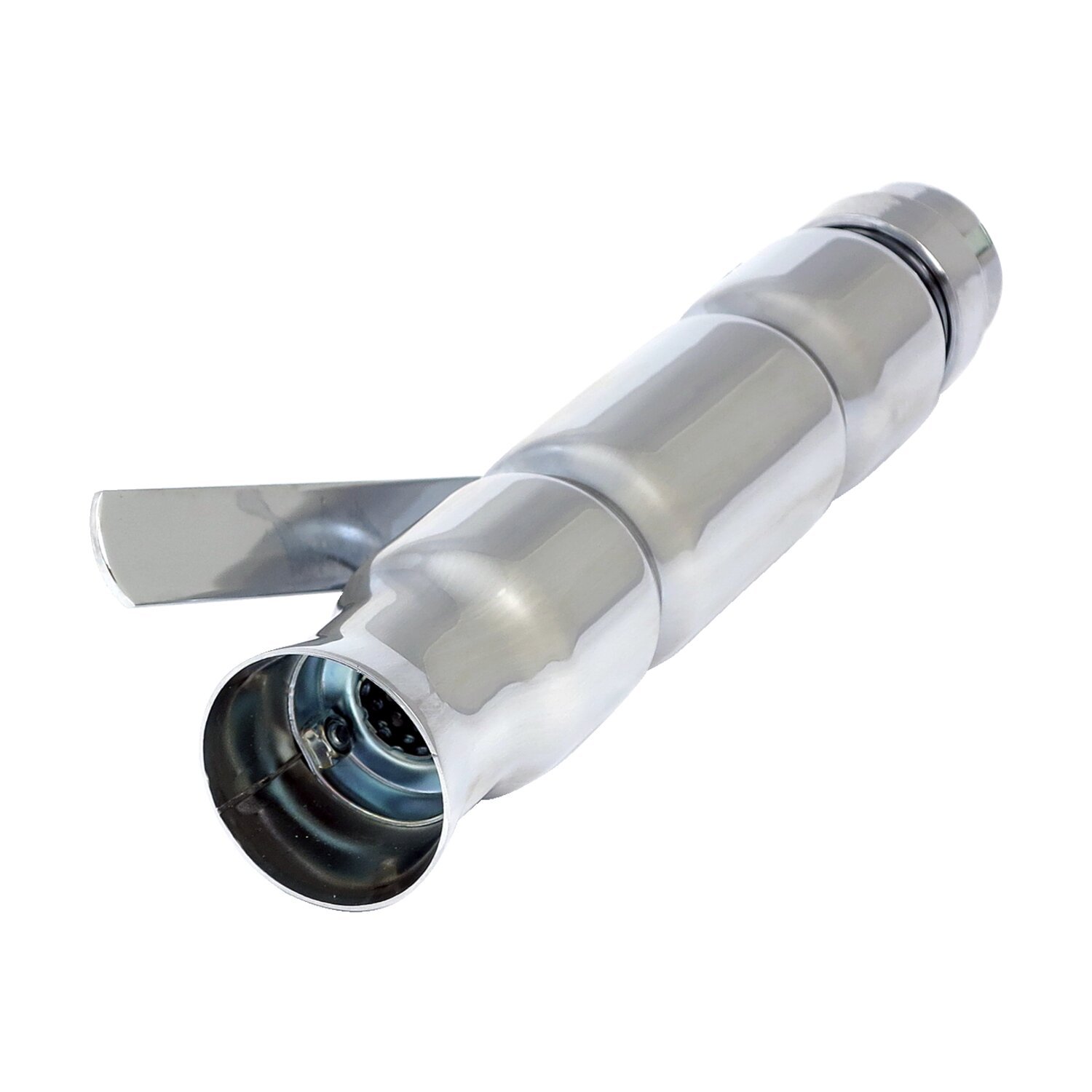 Wrestler universal muffler 13" long, Chrome