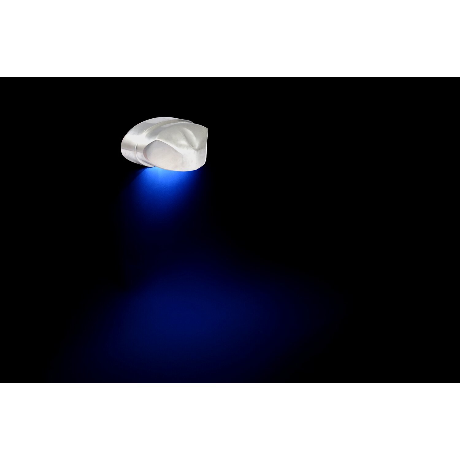 LED license plate light Hydro, chrome. ECE appr