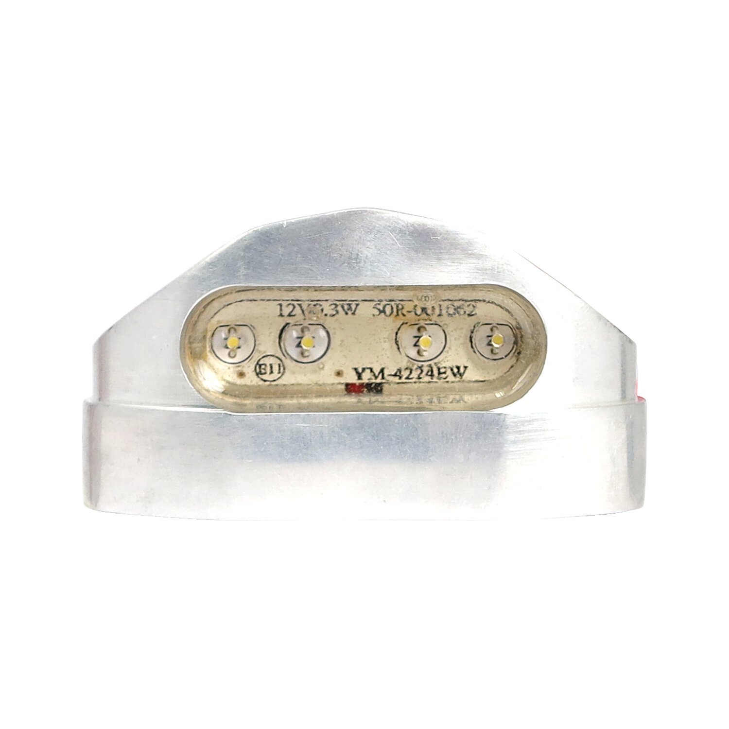 LED license plate light Hydro, chrome. ECE appr
