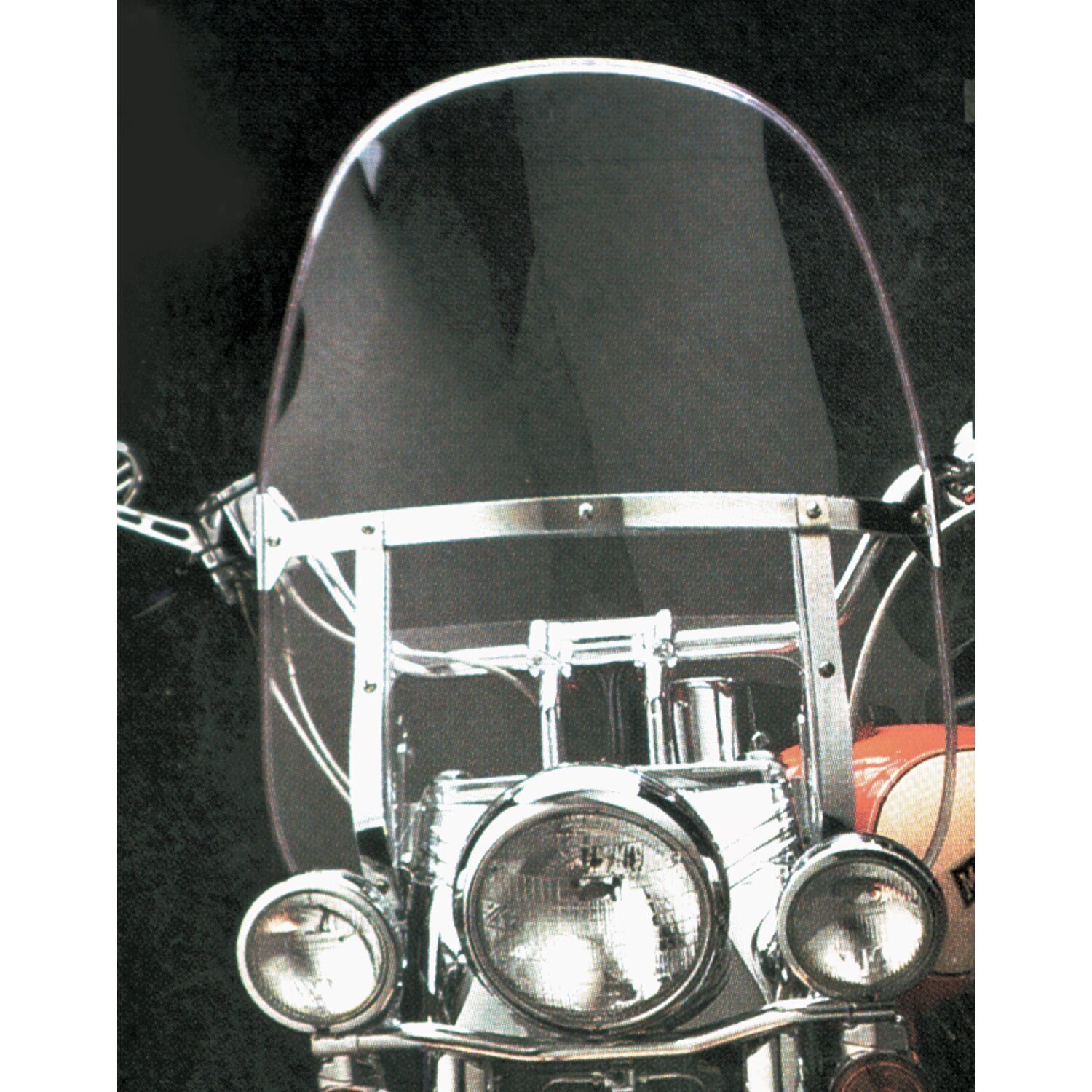 FLH beaded windshield assembly - imported