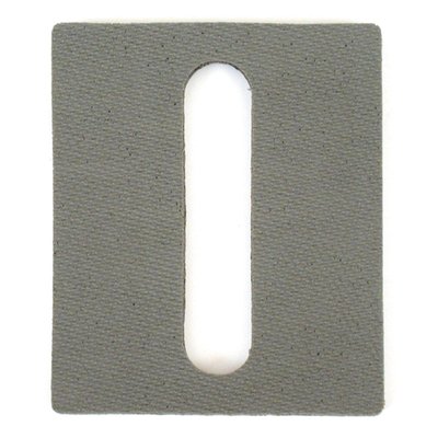 3/16" (4.8mm) weather resistant foam rubber. For use in stock and custom applications against battery rattle. Dimensions: 3.5" (8.9cm) x 4" (10.2cm).