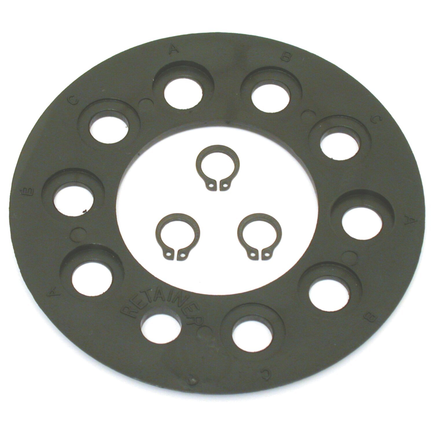 Clutch basket retainer. adjustable