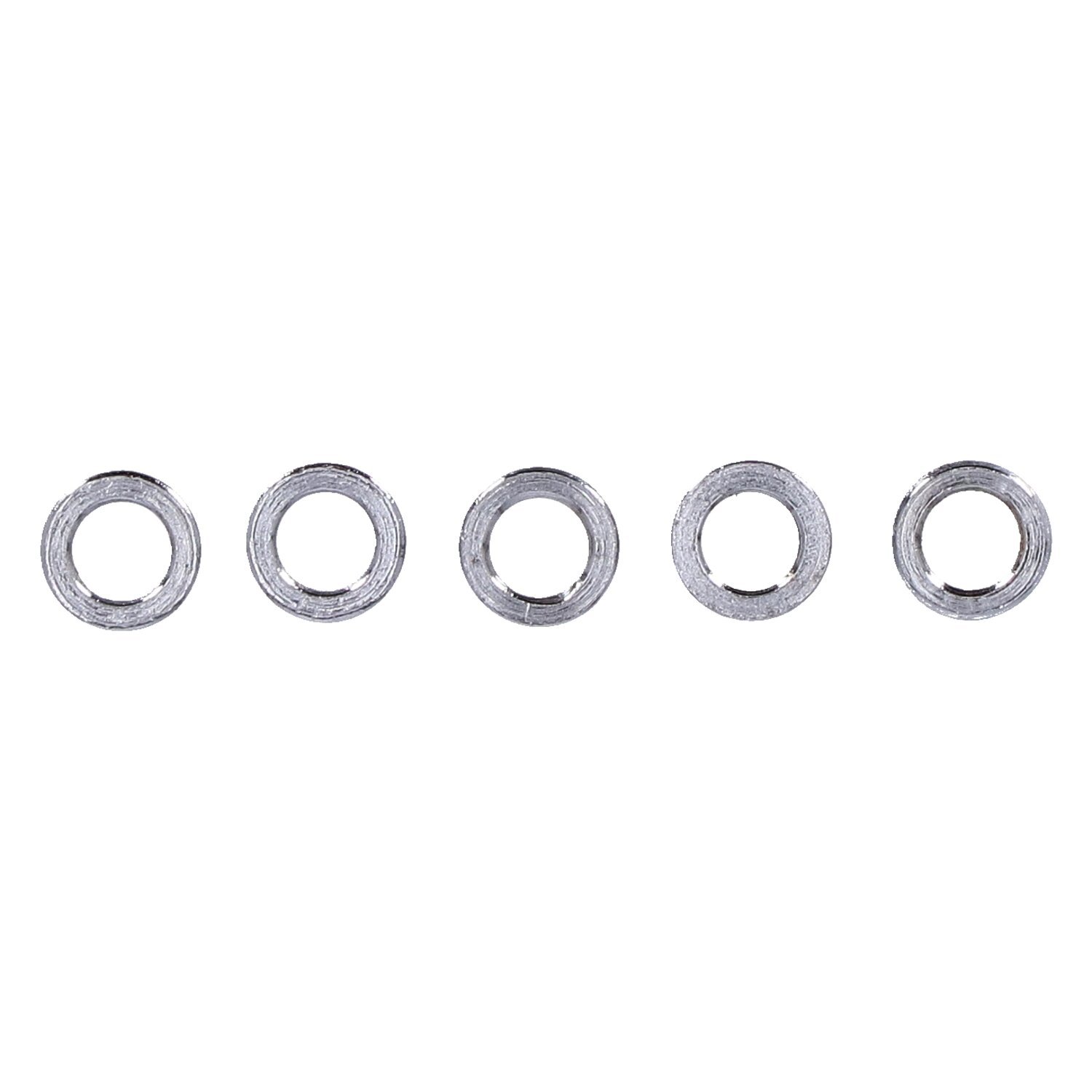 Chrome spacers, Silver