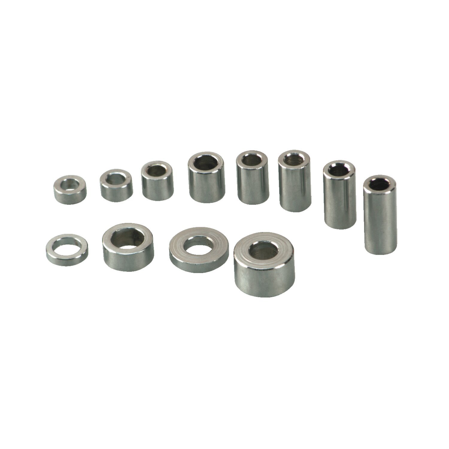 Chrome spacers, Silver